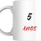 Taza Personalizada Feliz Aniversario