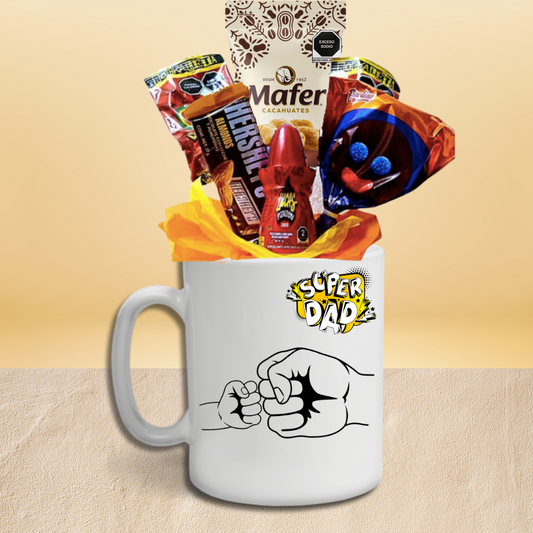 Taza para Papá e hijo (personalizada)