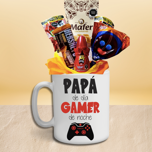 Taza Papá Gamer