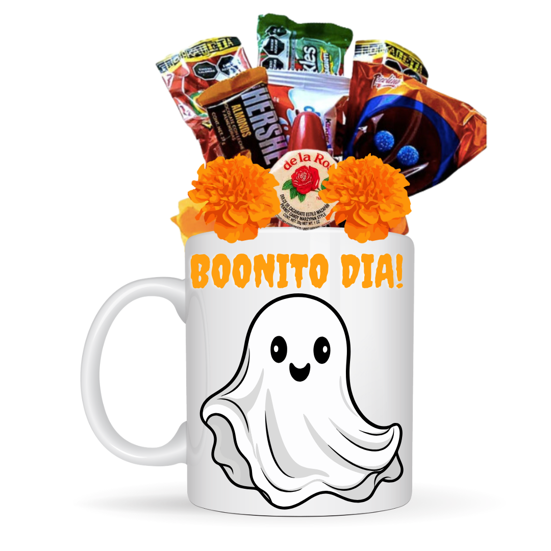 Taza con Dulces Fantasmita