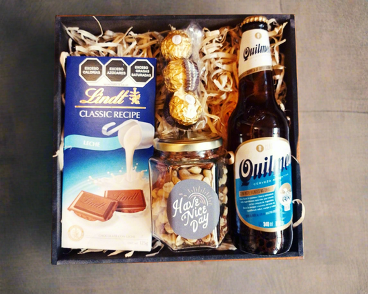 Regalo Con Cerveza y Chocolate Zity